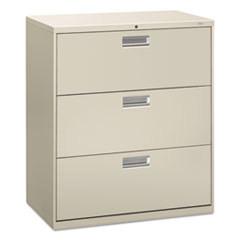 36&quot;W X 18D X 39.13H 3 DRAWER 
FILE CABINET - LIGHT GRAY