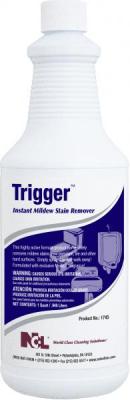 TRIGGER MILDEW STAIN REMOVER 
FOR PORCELAIN &amp; OTHER HARD 
SURFACES (12/32OZ)