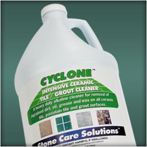Product NC-2516-29-1: CYCLONE- INTENSIVE CERAMIC TILE/GROUT CLEANER (4/1GAL)