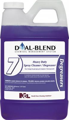 DUAL-BLEND #7 HEAVY DUTY
SPRAY CLEANER/ DEGREASER
(4/1LT)