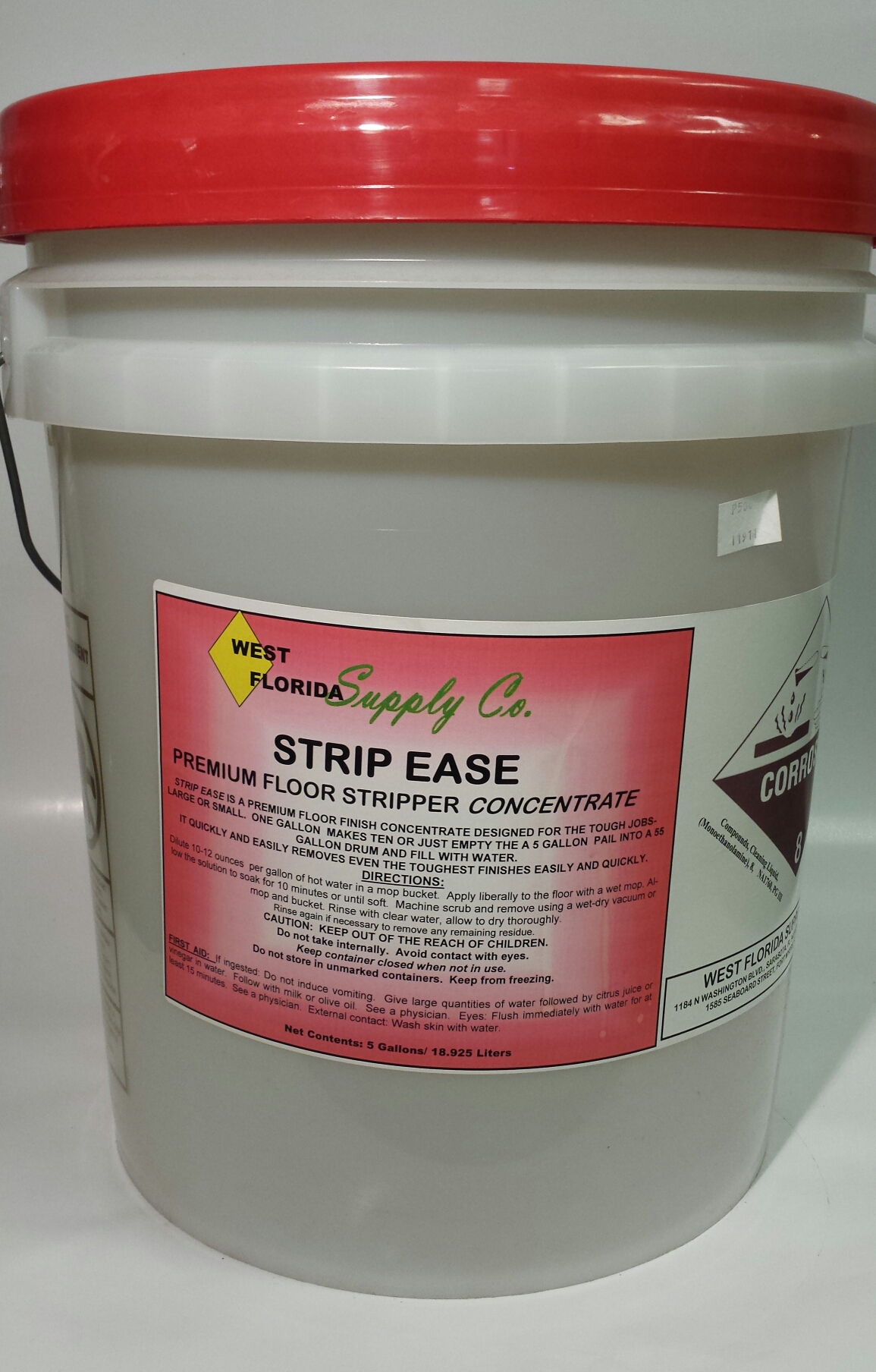 STRIP EASE HIGH CONCEN. STRIPPER (5GAL) WEST FLORIDA SUPPLY COMPANY