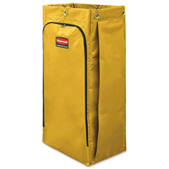 REPLACEMENT VINYL CLEANING
CART BAG, 34GAL, 17 1/2W X 10
1/2D X 33H - YELLOW