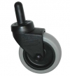 REPLACEMENT SWIVEL BAYONET
CASTERS, 3&quot; WHEEL FOR MOP 
BUCKET AND DOLLY