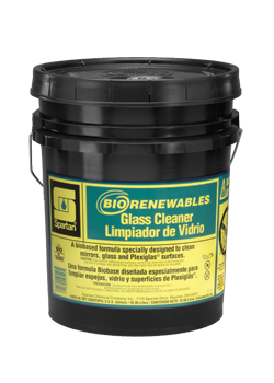 BIORENEWAL GLASS CLEANER
USING BIOBASED SURFACTANTS
(5GAL)