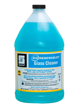 BIORENEWAL GLASS CLEANER
USING BIOBASED SURFACTANTS
(4/1GAL)
