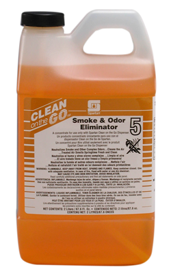 CLEAN ON THE GO SMOKE/ODOR
ELIMINATOR #5 (4/2L)