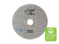 GORILLA - 17&quot; 200G BLUE
DIAMOND PAD (2/CS)