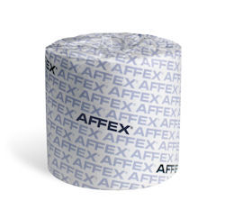 AFFEX UNIV. TOILET TISSUE  2PLY, 4&quot;X3.25&quot; (96RL/500SHTS)