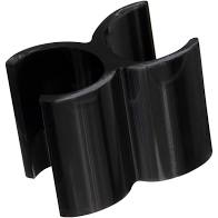 BLACK PLASTIC BROOM HANDLE CLIP
