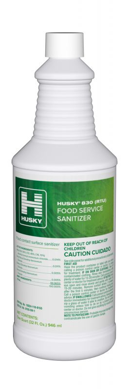 HUSKY FOOD SERVICE SANITIZER  (12/32OZ)