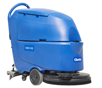 CLARKE CA60 20D 20"  16GAL  AUTO SCRUBBER W/ PAD ASSIST, 