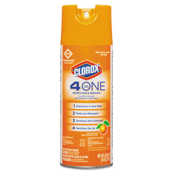 CLOROX 4 IN ONE DISINFECTANT &amp; SANITIZER - (12/14OZ)
