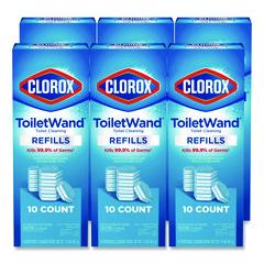 CLOROX DISINFECTING TOILET  WAND REFILL HEADS (10/PK, 