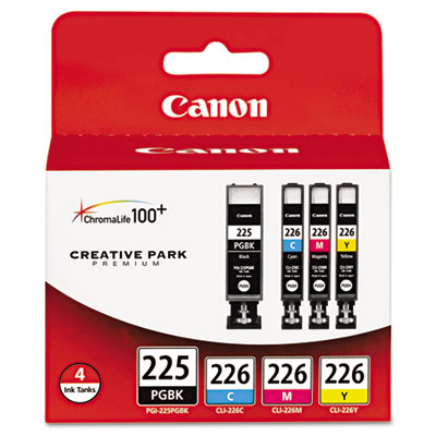 CANON 4 COLOR MULTI PACK INK CARTRIDGE - 225, 226