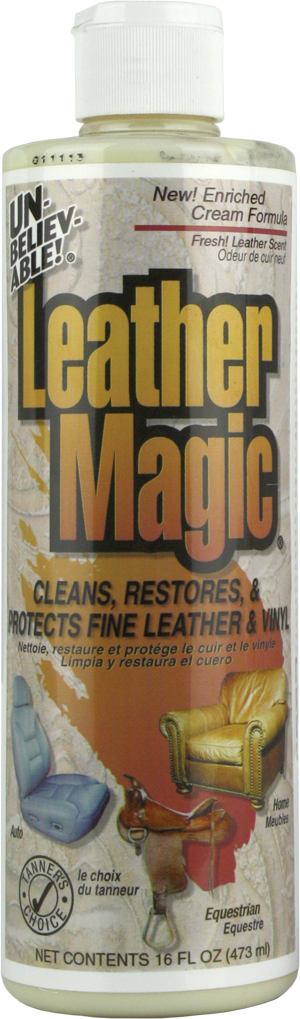 LEATHER MAGIC LEATHER &amp; VINYL CLEANER (12/16OZ)