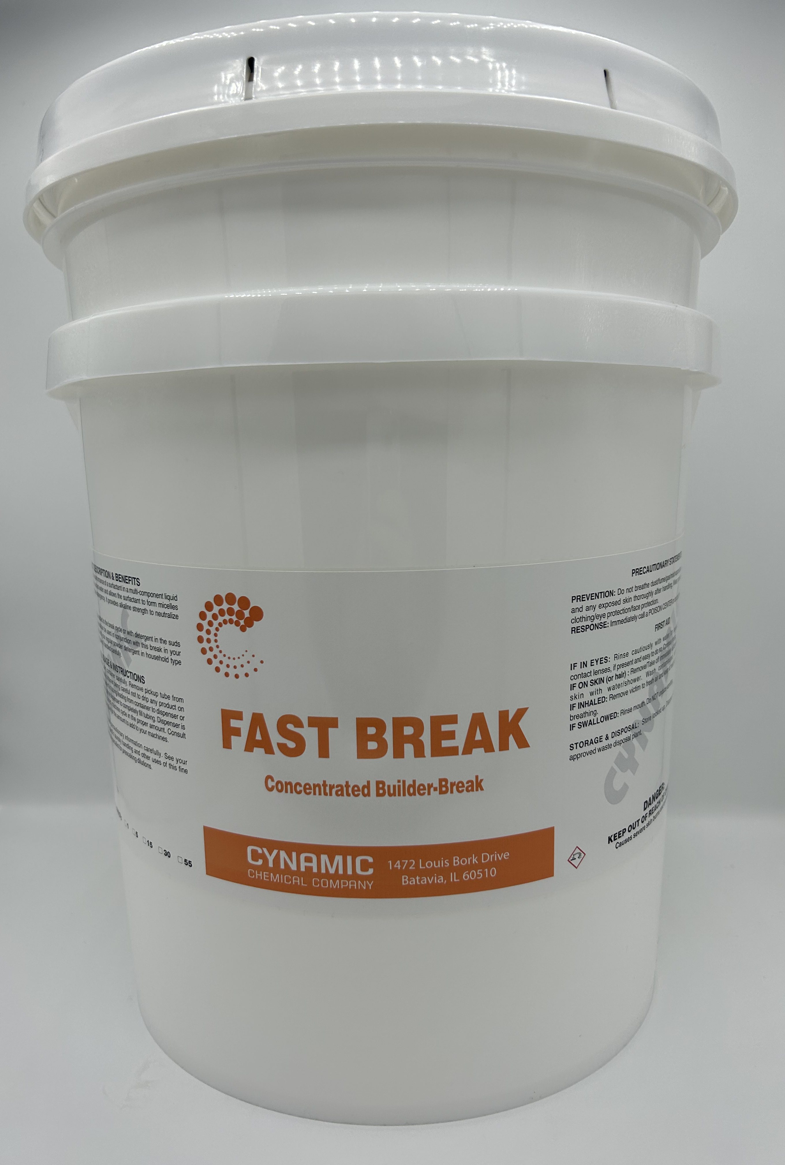 FAST BREAK CONCENTRATED LAUNDRY BREAK (5GAL)