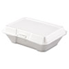 6 1/2X9X3 1 COMP. HINGED CONTAINER (200)