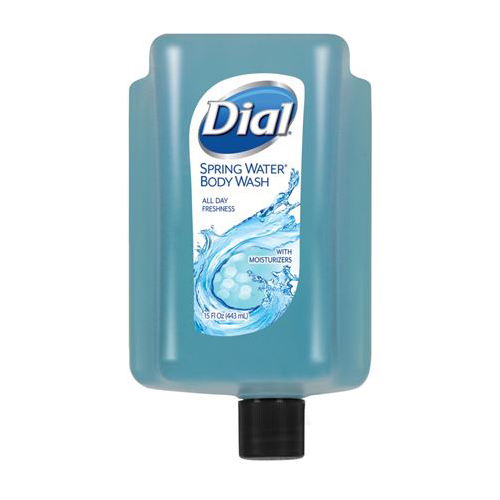 DIAL ECO-SMART BODY WASH, SPRING WATER (6/15OZ)