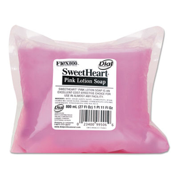 DIAL SWEETHEART 800ML PINK LOTION SOAP (12/800ML)