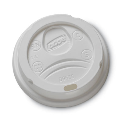 PLASTIC LID FOR 8OZ HOT CUP - WHITE (1000/CS)