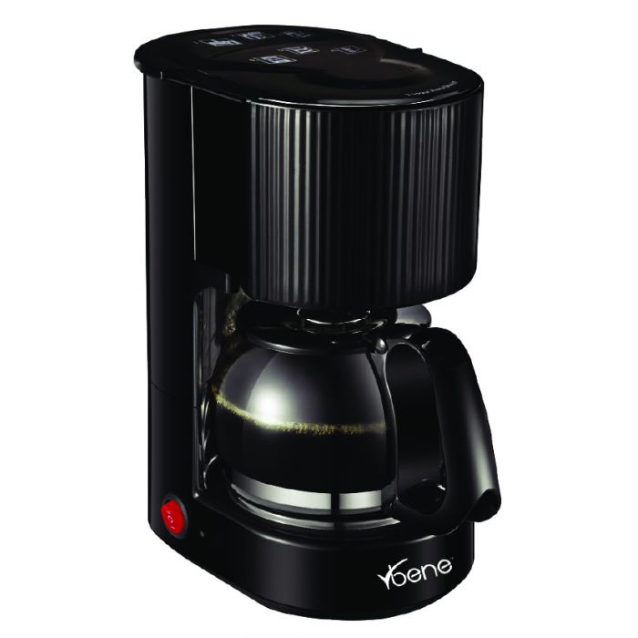 4 CUP COFFEE MAKER, 600W - BLACK (6/CS)