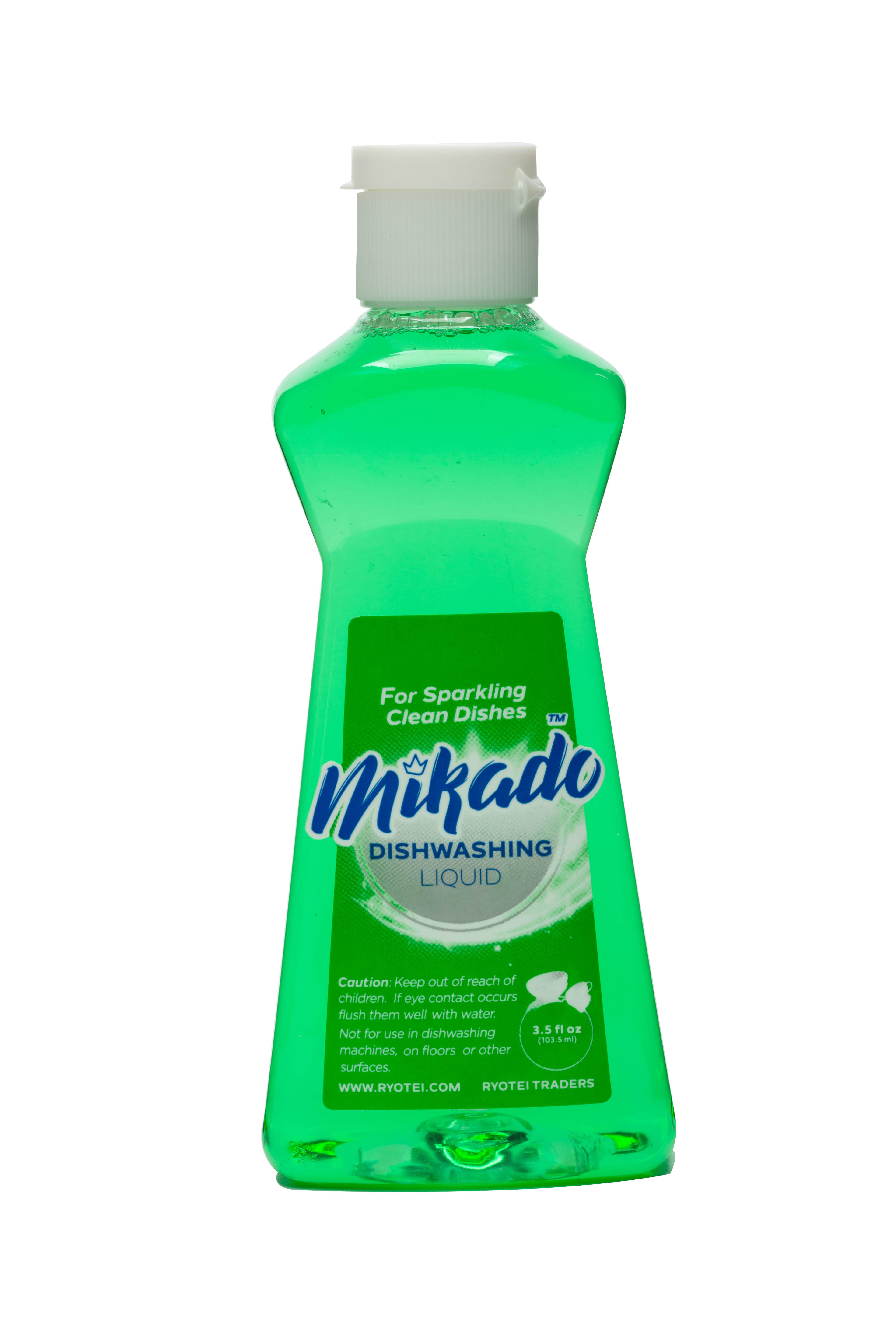 MIKADO LIQUID DISHWASHING SOAP, 3.5OZ (72/CS)