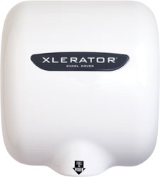 XLERATOR HAND DRYER WHITE PLASTIC - 110/120V