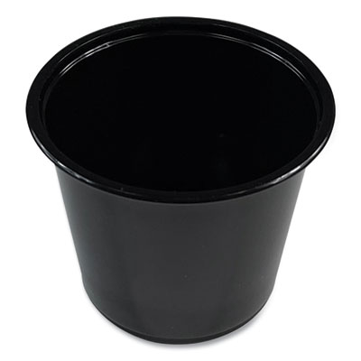 EMPRESS PORTION CUP, 5.5OZ -  BLACK (2500/CS)