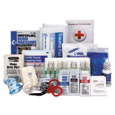 FIRST AID REFILL KIT 89 PIECES, 25 PEOPLE