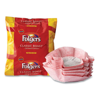 FOLGERS COFFEE FILTER PACKS,  CLASSIC ROAST, .9OZ, 10 