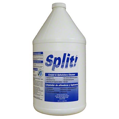 SPLIT! CARPET &amp; UPHOLSTERY  CLEANER (4/1GAL)