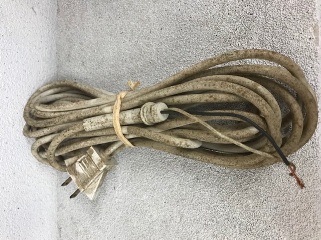 CORD 2 WHIRE 25&#39;