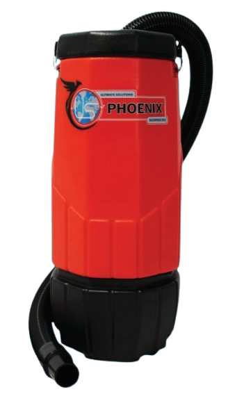 SANDIA PHOENIX 10QT CORDLESS  BACKPACK VACUUM W/ 5PC 