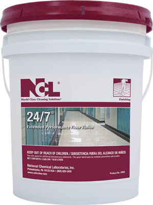 24/7 HIGH SOILD PERFORMANCE FLOOR FINISH (5GAL)