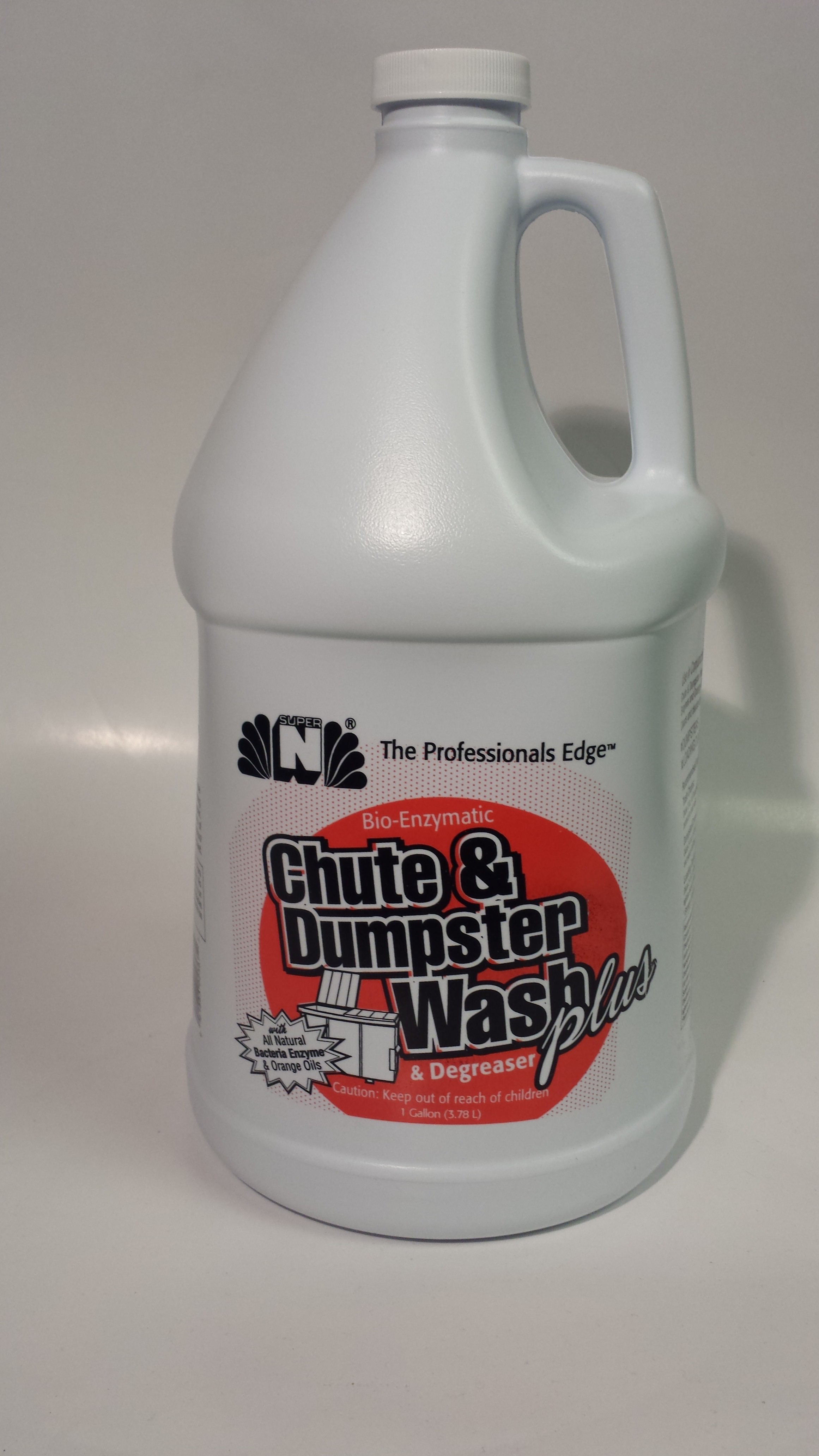 CHUTE &amp; DUMPSTER WASH PLUS BIO-ENZYMATIC CLEANER (4/1GAL)
