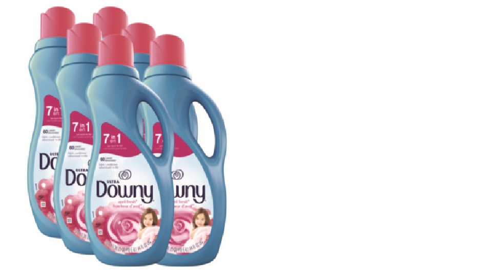 DOWNY LIQUID FABRIC SOFTNER,  APRIL FRESH, 44OZ BOTTLE 