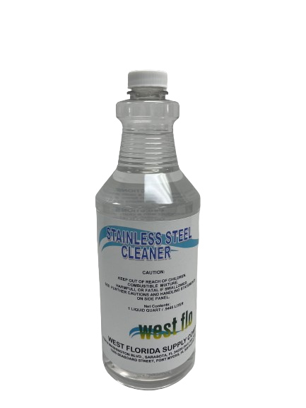 WEST FLO STAINLESS STEEL CLNR LIQ OIL-BASED (12/32OZ)