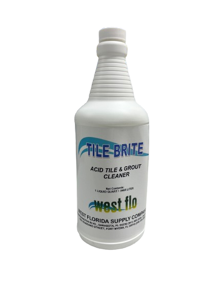 WEST FLO TILE &amp; GROUT CLNR
ACID BASED (12/32OZ)