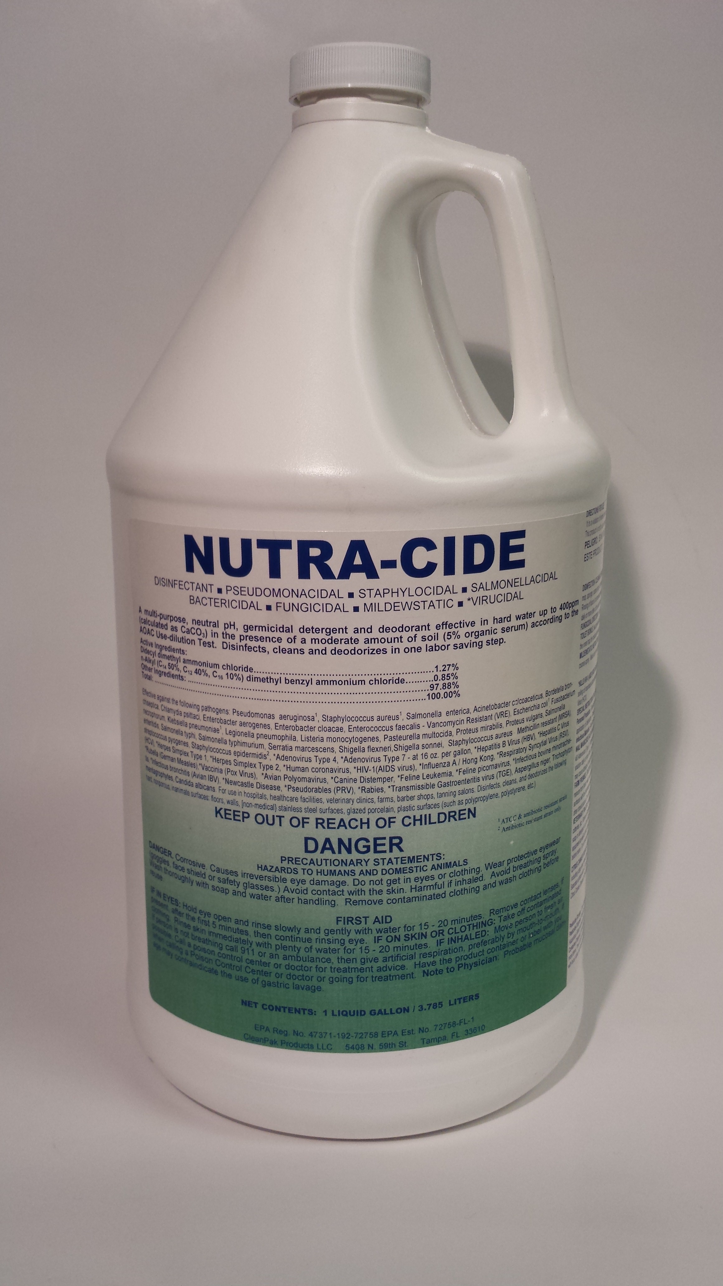 NEUTRA CIDE - MINT DISINFECTANT/CLEANER (4/1GAL)