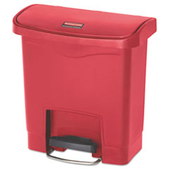 SLIM JIM STREAMLINE STEP ON  WASTE RECEPTACLE, FRONT STEP 
