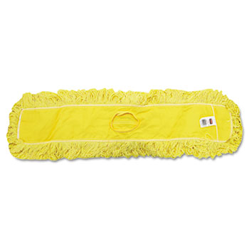 TRAPPER LOOPED-END DUST MOP REFILL 36&quot; - YELLOW