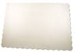 10X14 WHITE SCALLOPED PLACEMATS (1000)