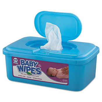 ROYAL UNSCENTED BABY WIPES (12PKG/80)