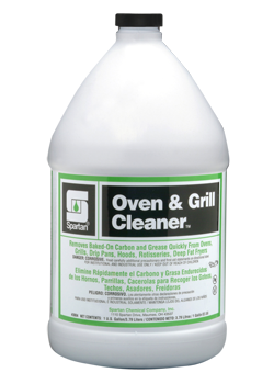 OVEN &amp; GRILL CLNR REMOVES BAKED-ON GREASE/CARBON(4/1GAL)