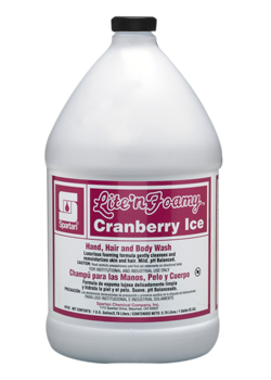 LITE N FOAMY CRANBERRY ICE HAND AND BODY WASH (4/1GAL)
