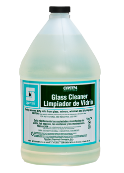 GREEN SOLUTION GLASS CLEANER GREEN SEAL (4/1GAL)