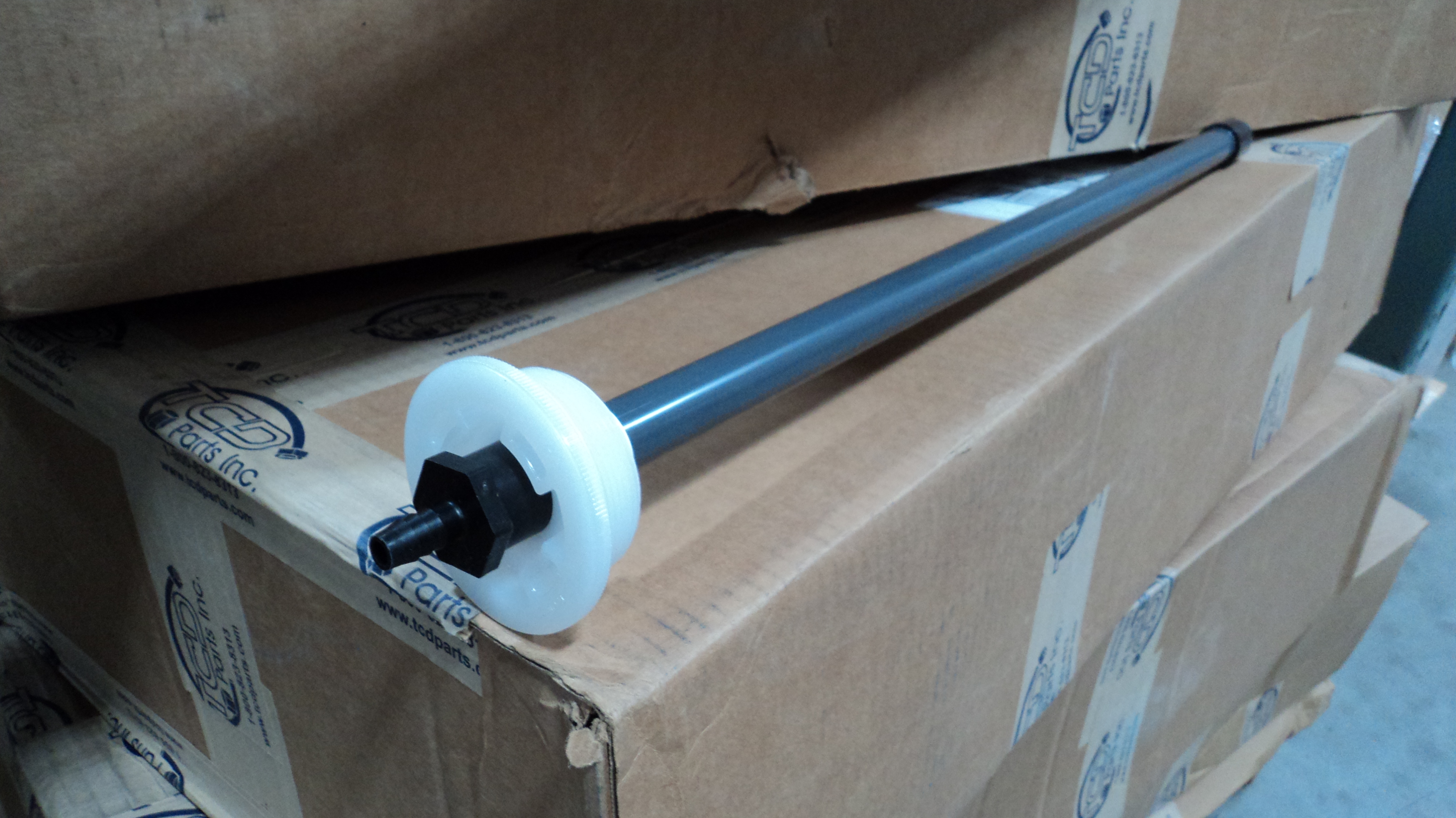 30 GAL DROP TUBE W/ 3/8&quot; BARB