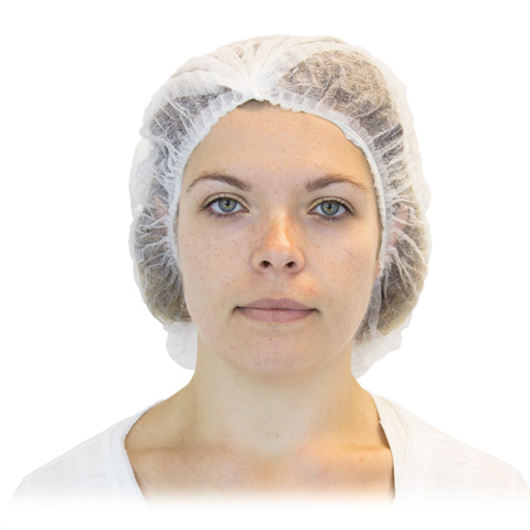 BOUFFANT CAP 21&quot; POLYPROPYLENE- BLUE (1000/CS)