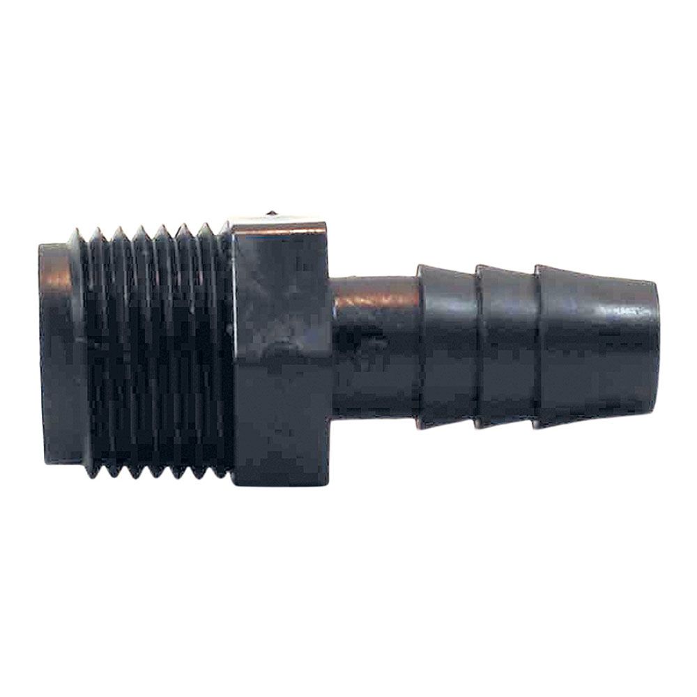 1/4&quot; MPT X 1/2&quot; BARBED  CONNECTOR
