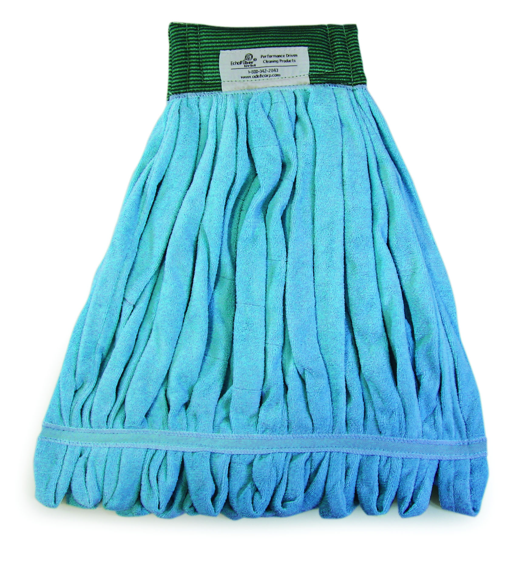MED BLUE MICROFIBER STRING MOP (12/CS)